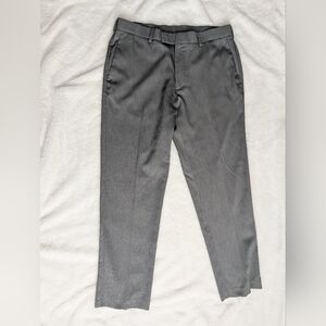 33x30 Structure Men's Charcoal Dress Pants